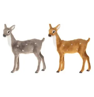 Winteria Hjort stående beige 21 cm kuva