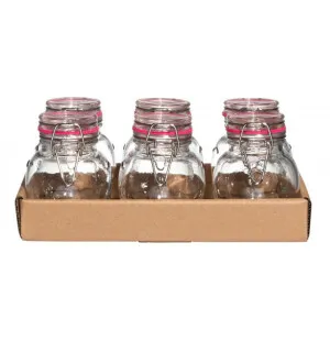 Glasburk med patentkork 6 pak image