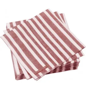 Svanefors Alba servett röd 35cm 25pack kuva
