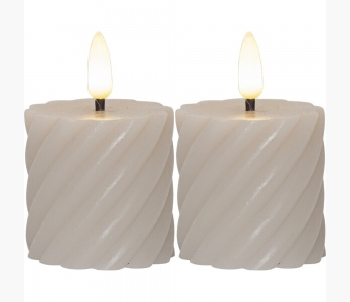 Star Trading led ljus glow vax 10cm kuva