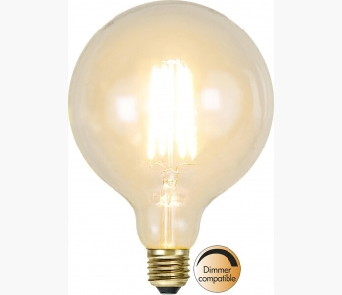 Led lampa E27 G125 soft 320lm 125mmx182mm image