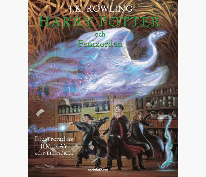 Harry Potter och Fenixorden del 5 illustrerad kuva