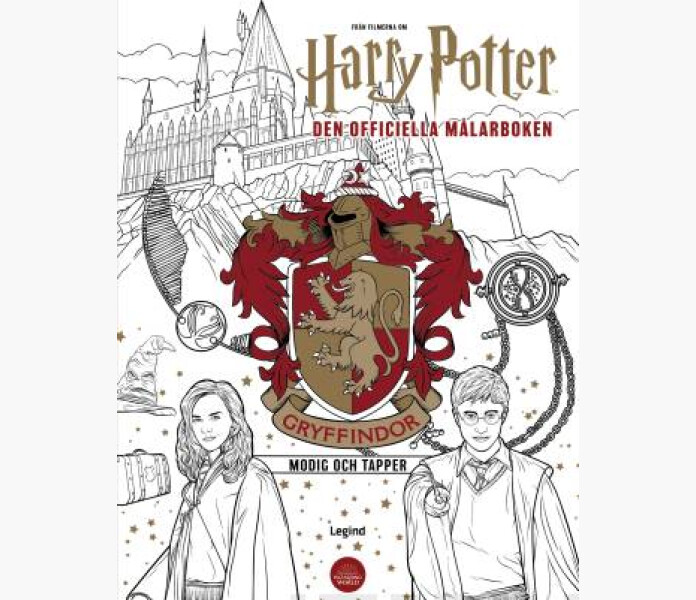 Harry Potter den officiella malarboken kuva