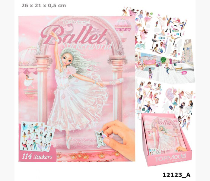 Top Model Stickerworld balett kuva