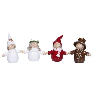 Nääsgränsgården Lussetåg 4-pack, liten H.4-5cm image