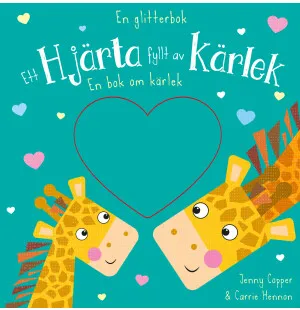 En glitterbok - Ett hjärta fyllt av kärlek kuva
