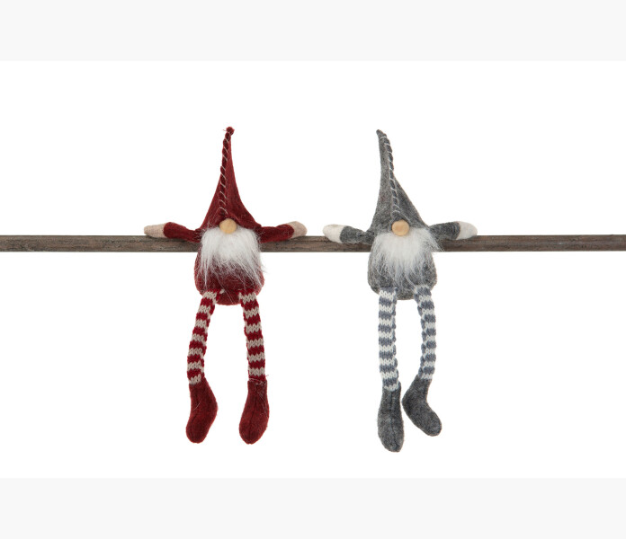 Tomte Sittande rodgra 25cm image