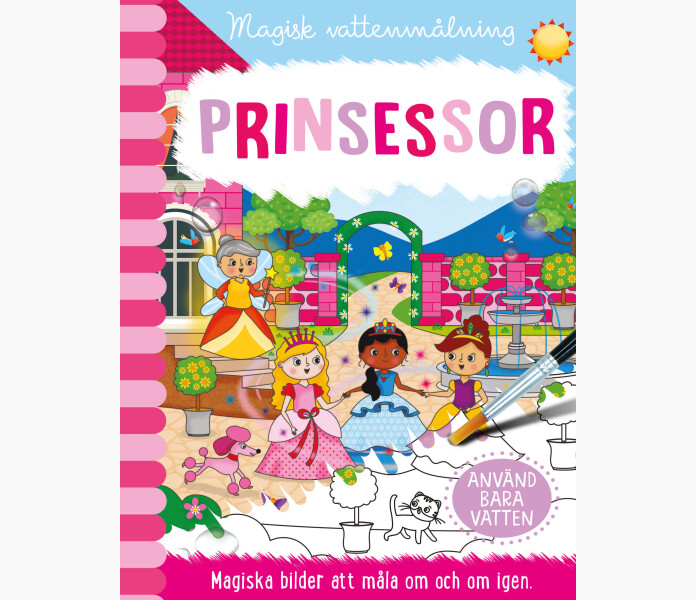 Magisk vattenmalning Prinsessor image