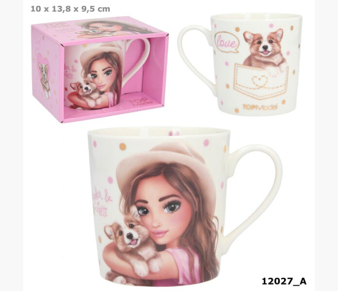 TopModel mugg corgi image