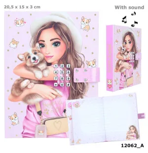 TopModel dagbok med kod kuva