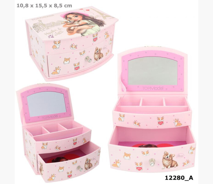 TopModel smyckesskrin Corgi image