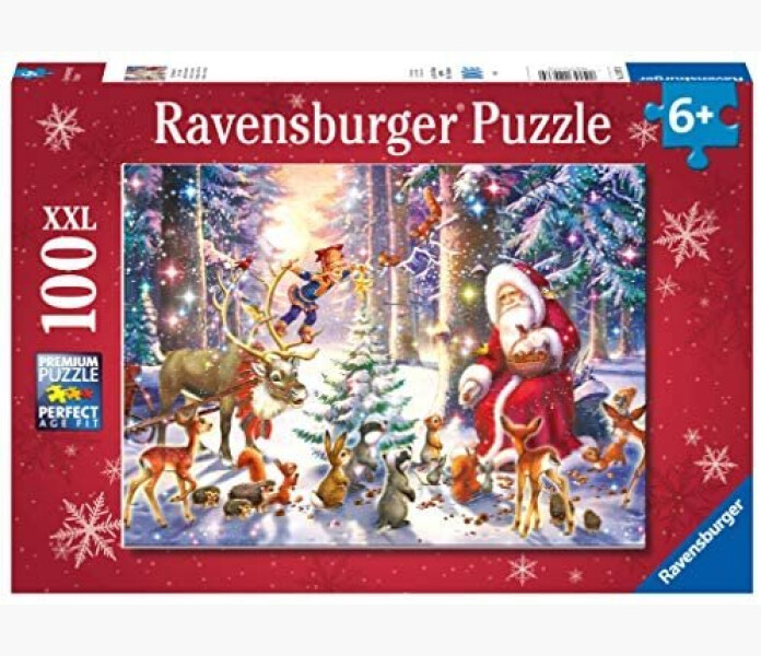 Ravensburger pussel 100bit Jul i skogen image