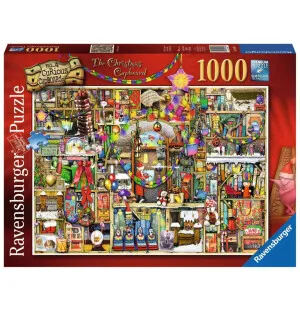 Ravensburger pussel 1000bt Christmas cupboard image