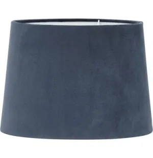 PR Home Lampskärm Sofia sammet blå, 20cm kuva