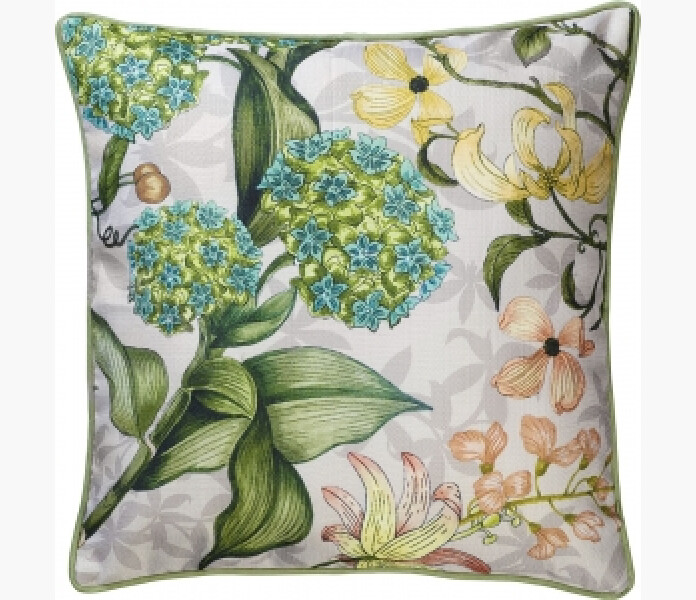 Svanefors Kuddfodral Camille gron 45x45cm kuva