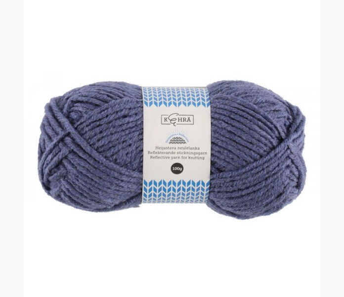 Kehra Reflekterande stickningsgarn bla 100g image