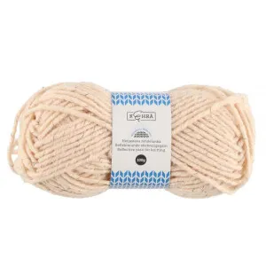 Kehrä Reflekterande stickningsgarn beige, 100g image