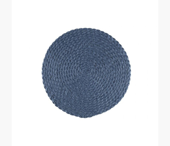 Bordstablett morkbla rund 38cm image