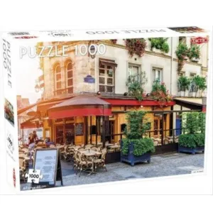 Pussel Café i Paris 1000bitar, 67x48cm image