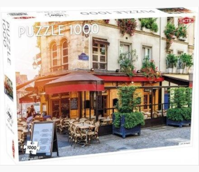 Pussel Cafe i Paris 1000bitar 67x48cm kuva