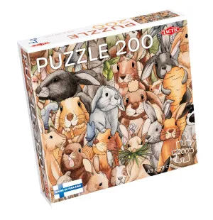 Pussel Kaniner 200bitar, 43x29cm image