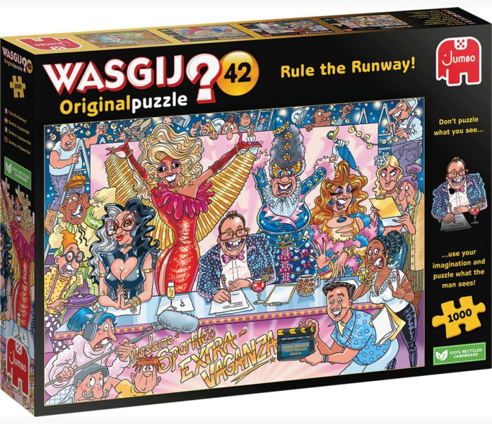 Pussel Wasgij Orginal Rule the Runway kuva