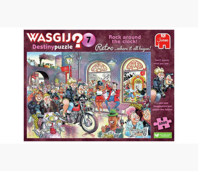 Pussel Wasgij Destiny Rock around the clock kuva