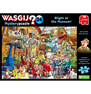 Pussel Wasgij? Blight at the museum! 24 1000bitar image