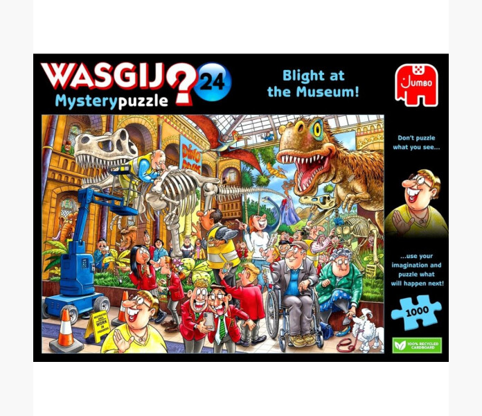 Pussel Wasgij Blight at the museum 1000bitar kuva