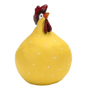 Höna, gul 9,6cm, Ruth Vetter image