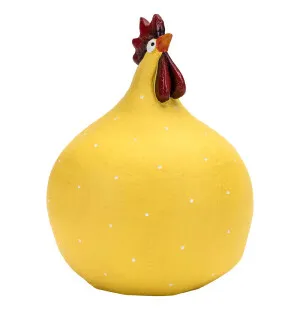 Höna, gul 13cm, Ruth Vetter image