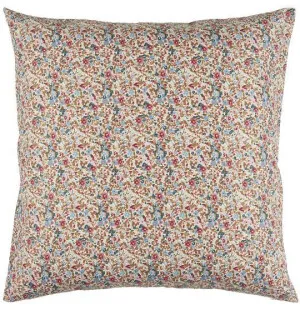 IB Laursen Kuddfodral röd, lila, blå blommigt image