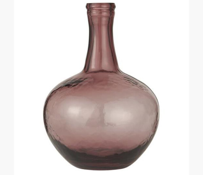 Glas ballong malva glas handblast rosa image