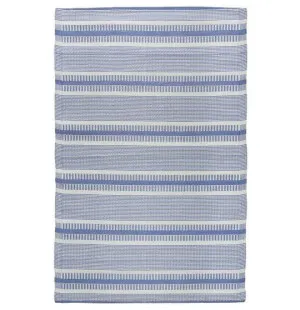 IB Laursen Plastmatta lila/grå randig, 120x180cm image