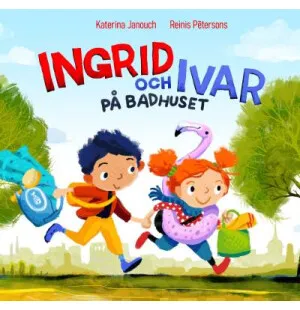 Ingrid och Ivar på badhuset kuva