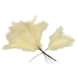 Fjäder trådad vippa gul kuva