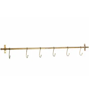 Kroklist G brun kuva