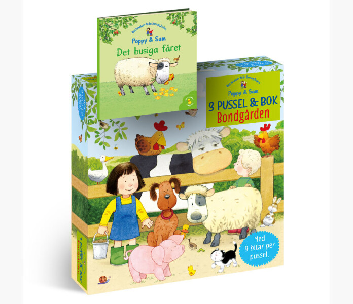 Pussel bok bondgarden image