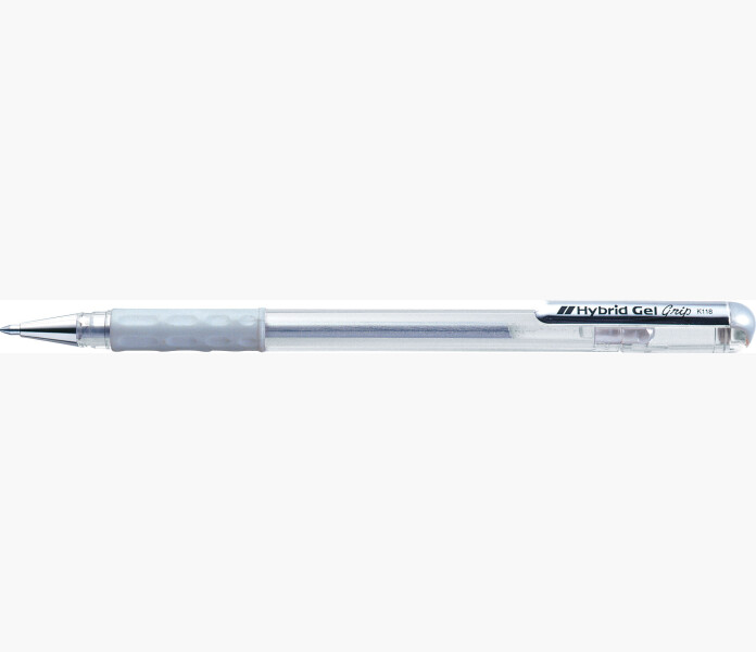Pentel Hybrid Gel K118 silver 08mm v2 image