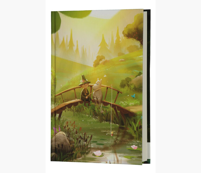 Antckningsbok Mumindalen linjer 135x195 cm image