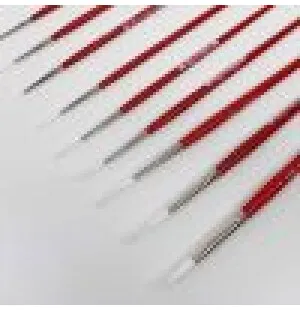 Dekorpensel spetsig röd 1 kuva