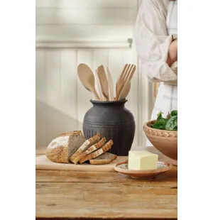 Vas Florian lergods, svart kuva