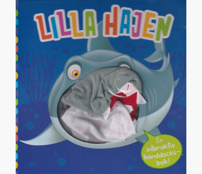 Lilla Hajen. En handdocka. image