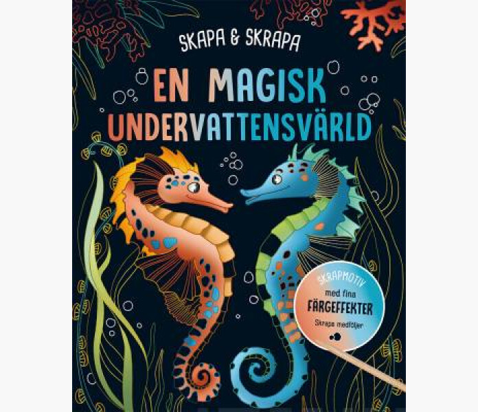 Skapa skrapa. En magisk undervattensvarld. image