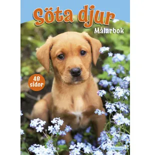 Söta djur målarbok kuva