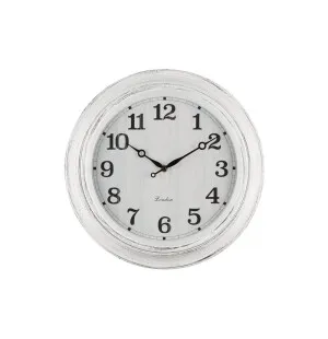 Väggklocka Brighton 20 cm vit image