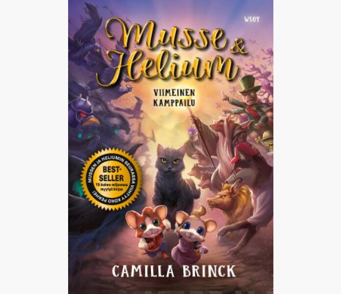 Musse ja Helium. Del 5 Viimeinen kamppailu. Brinck Camilla 2023. kuva