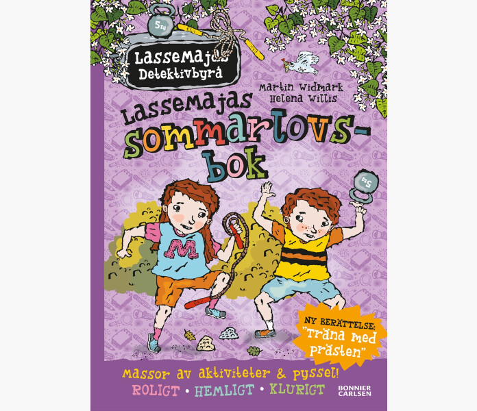 LasseMajas sommarlovsbok. Trana med Prasten. Widmark Martin 2023. kuva