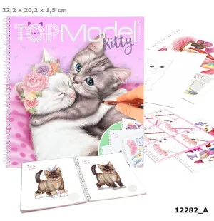 TopModel Kitty Målarbok kuva