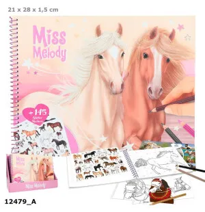Miss Melody Målarbok kuva